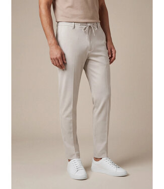 Cavallaro Napoli Cavallaro, Heren Broek, Jogger, Chino Model, Licht Beige