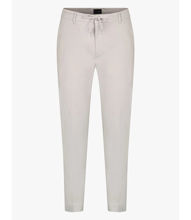 Cavallaro Napoli Heren Broek, Jogger, Chino Model, Licht Beige