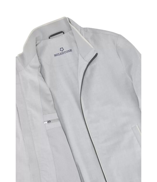 Milestone Milestone, Vest/Jas met Rits, Hybrid, Lichtgrijs