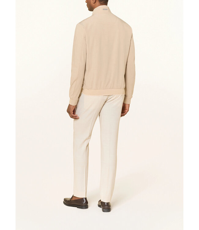 Milestone Vest/Jas met Rits, Hybrid, Lichtbeige