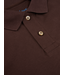Stenstroms Polo, Korte Mouw, Pique Katoen, Bruin
