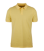 Stenstroms Polo, Korte Mouw, Pique Katoen, Geel