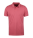 Stenstroms Polo, Korte Mouw, Pique Katoen, Cerise Rood