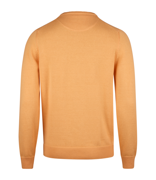 Stenstroms Trui, Ronde Hals, Katoen, Oranje