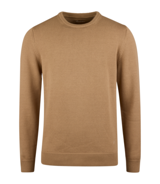 Stenstroms Stenstroms, Trui, Ronde Hals, Katoen, Beige