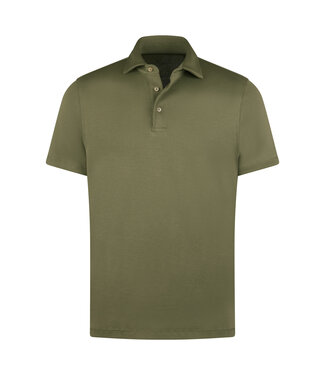 Stenstroms Stenstroms, Polo, Korte Mouw, Jersey Katoen, Zachtgroen