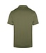 Stenstroms Polo, Korte Mouw, Jersey Katoen, Zachtgroen