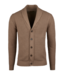 Stenstroms Vest met Knoopsluiting, Sjaalkraag, Katoen Cashmere Mix, Beige