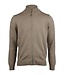 Stenstroms Vest met Rits, Merino Wol, Beige