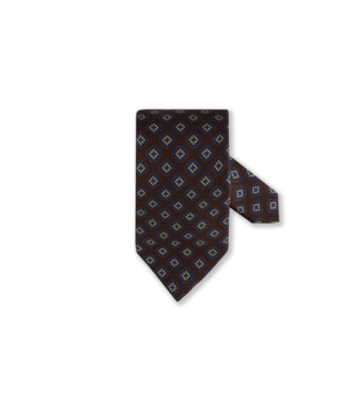 Stenstroms Stenstroms, Das, Zijde, Bruin, Blauw, Geel Patroon