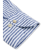 Stenstroms Overhemd,  Linnen, Wit Blauw Gestreept, Slimline