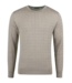 Stenstroms Trui, Ronde Hals, Merino Wol, Cable Knit, Camel