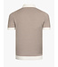 Cavallaro Napoli Polo, Korte Mouw, Katoen, Gebreid, Taupe