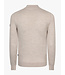 Cavallaro Napoli Trui, Half-Zip, Wol Blend, Light Taupe Melange
