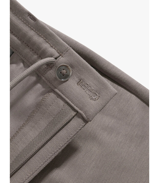 Cavallaro Napoli Heren Broek, Jogger, Chino Model, Taupe Melange