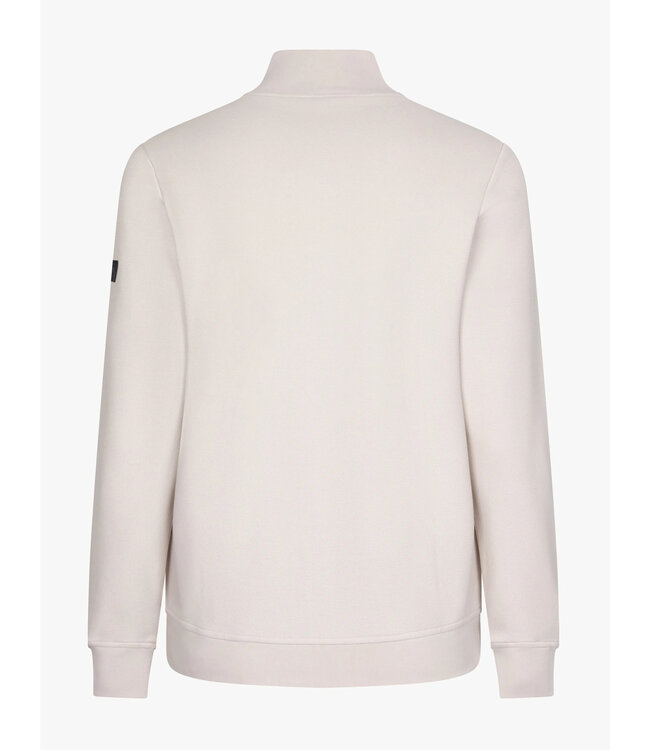 Cavallaro Napoli Vest met Rits, Full Zip Sweat, Stretch Katoen Blend, Kit