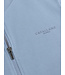 Cavallaro Napoli Vest met Rits, Full Zip Sweat, Stretch Katoen Blend, Lichtblauw