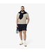 Lacoste Smart Paris, Heren Polo van Stretch Katoen Piqué, Regular Fit, Beige Gemeleerd