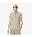 Lacoste Smart Paris, Heren Polo van Stretch Katoen Piqué, Regular Fit, Beige Gemeleerd