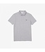 Lacoste Smart Paris, Heren Polo van Stretch Katoen Piqué, Regular Fit, Silver Grijs