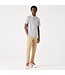 Lacoste Smart Paris, Heren Polo van Stretch Katoen Piqué, Regular Fit, Silver Grijs