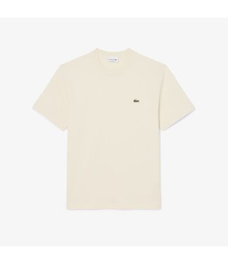 Lacoste Lacoste, T-Shirt, Korte Mouw, Off White, Naturel Clair