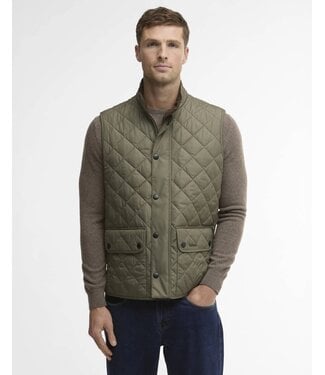 Barbour Barbour, Quilted Bodywarmer met Rits, New Lowerdale Gilet, Dusty Green