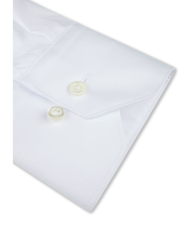 Stenstroms Overhemd, Lange Mouw, Wit, Slimline