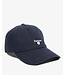 Barbour Sports Cap, Model Cascade, Katoen, Navy / Donkerblauw