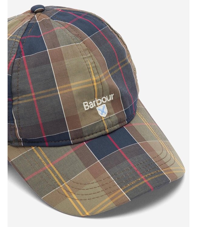 Barbour Sports Cap, Katoen, Classic Tartan