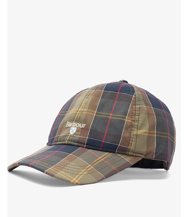 Barbour Sports Cap, Katoen, Classic Tartan