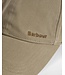 Barbour Sports Cap, Katoen, Model Milburn, Khaki, Bleached Olive