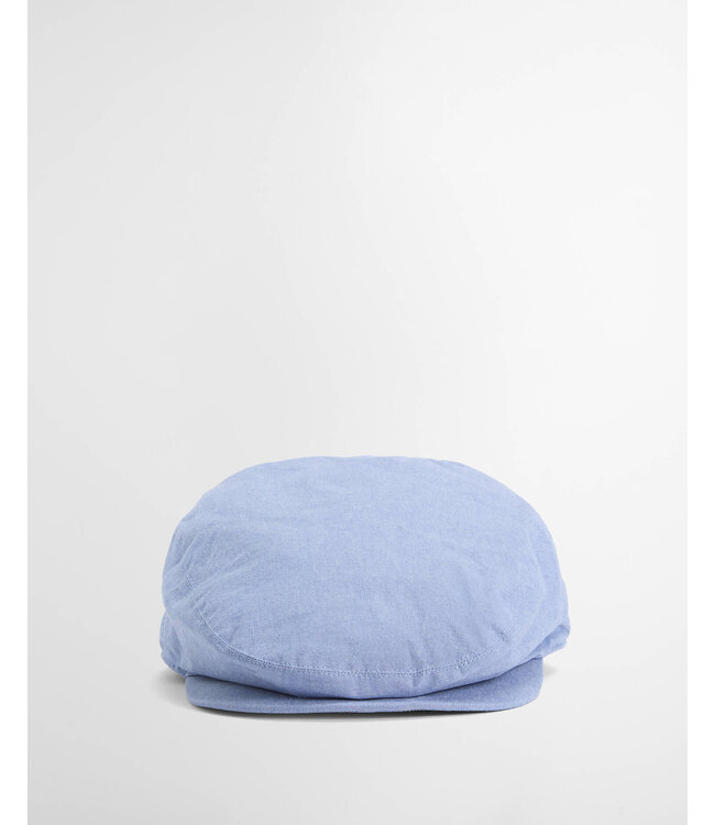 Barbour Pet, Katoen, Model Nelson Flat Cap, Lichtblauw
