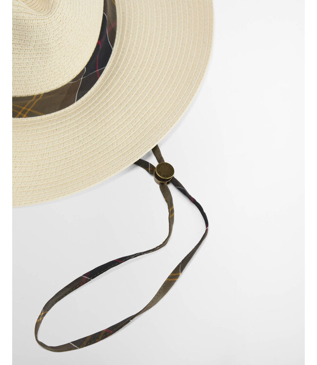 Barbour Hoed, Fedora, Model Kirkstone Summer, Ecru