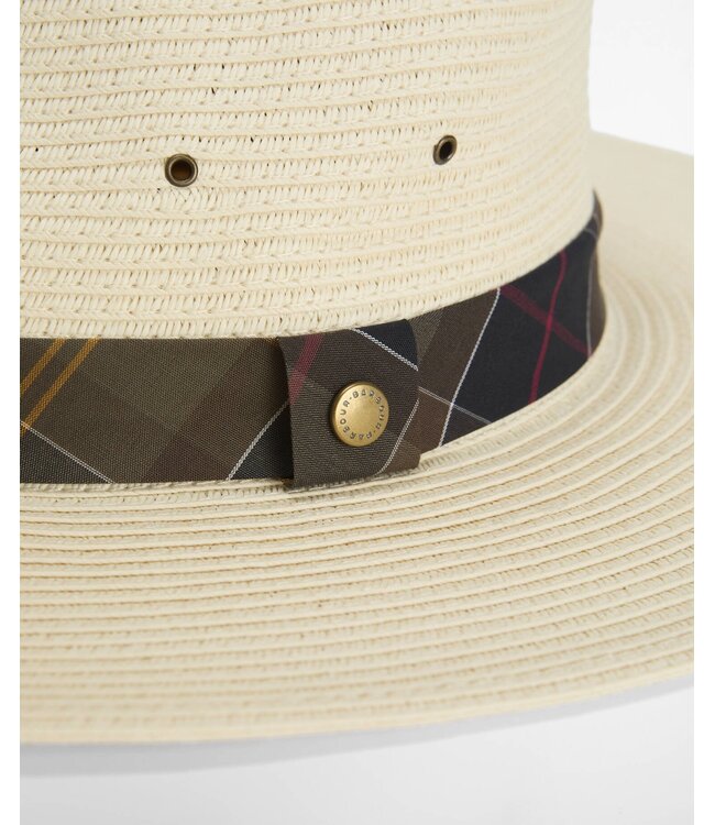 Barbour Hoed, Fedora, Model Kirkstone Summer, Ecru