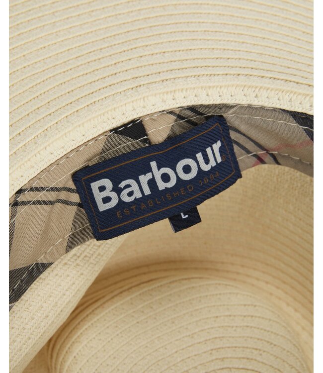 Barbour Hoed, Fedora, Model Kirkstone Summer, Ecru