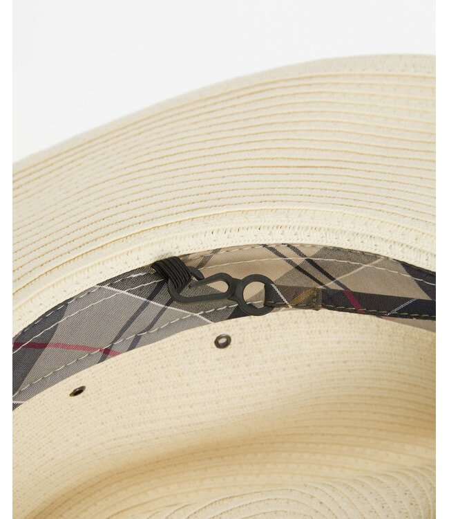 Barbour Hoed, Fedora, Model Kirkstone Summer, Ecru