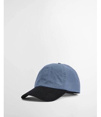 Barbour Barbour, Sports Cap, Dry-Cotton Wax, Model Transport, Washed Blue, Blauw
