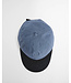 Barbour Sports Cap, Dry-Cotton Wax, Model Transport, Washed Blue, Blauw