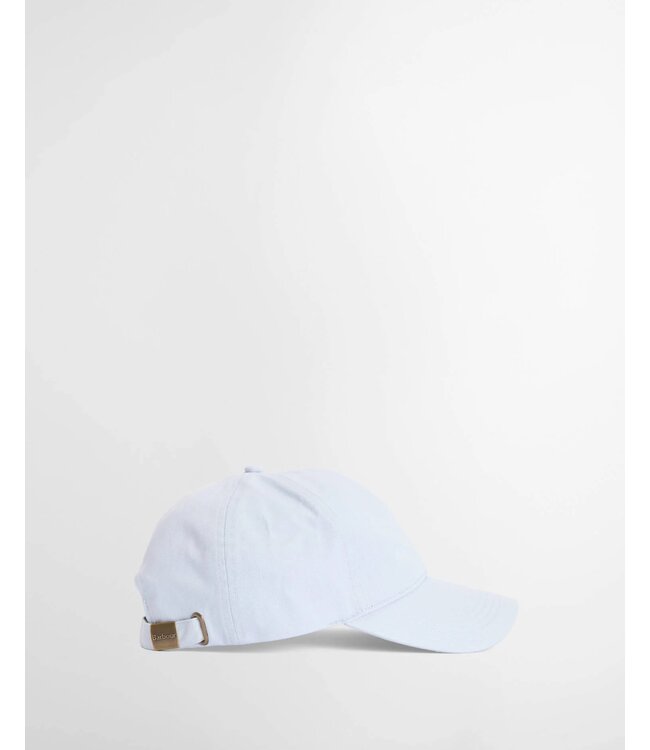 Barbour Sports Cap, Katoen, Model Milburn, Lichtblauw, Niagra Mist