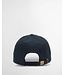 Barbour Sports Cap, Katoen, Model Milburn, Navy, Donkerblauw