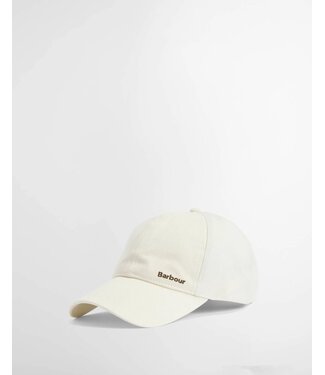 Barbour Barbour, Sports Cap, Katoen, Model Milburn, Whisper White,  Ecru