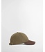 Barbour Sports Cap, Katoen, Model Langdale, Olive / Brown