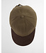 Barbour Sports Cap, Katoen, Model Langdale, Olive / Brown