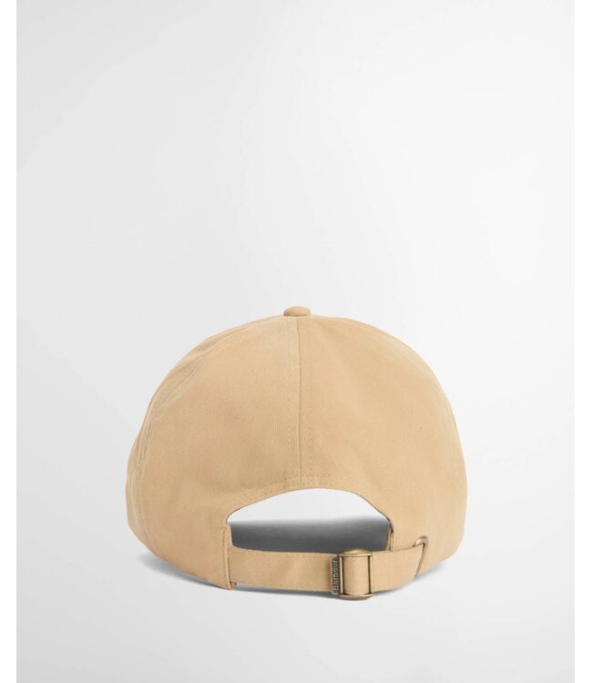 Barbour Sports Cap, Katoen, Model Langdale, Sandstone / Navy