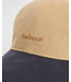 Barbour Sports Cap, Katoen, Model Langdale, Sandstone / Navy