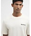 Barbour T-Shirt, Katoen, Korte Mouw, Model Packling Relaxed Fit, Graphic op de achterkant, Ecru