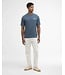 Barbour T-Shirt, Katoen, Korte Mouw, Model Packling Relaxed Fit, Graphic op de achterkant, Dusk Blue