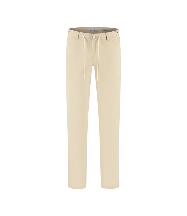 North.84 Heren Broek, Chino Model, Tec Stretch, Beige