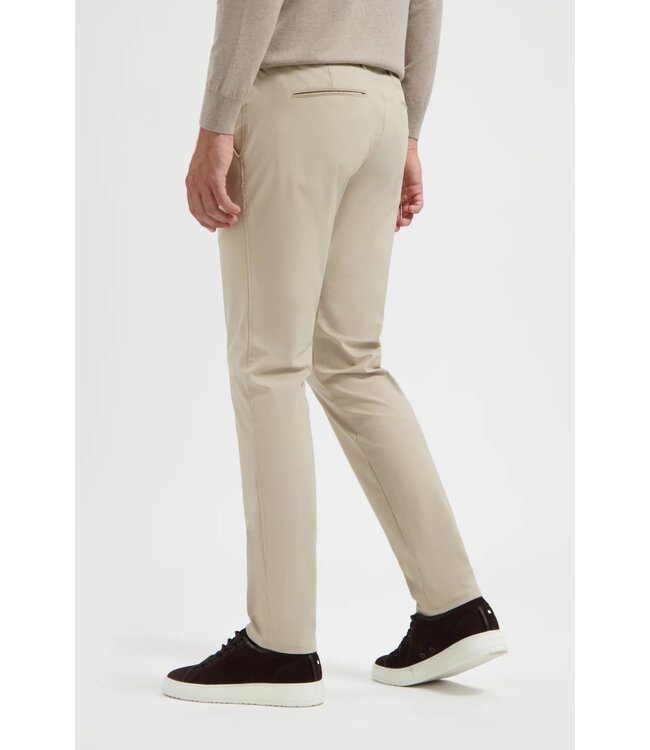 North.84 Heren Broek, Chino Model, Tec Stretch, Beige